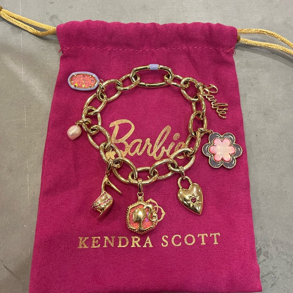 Kendra Scott Barbie charm bracelet